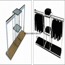 Metal Grid Display Rack, Eco-Friendly Display Stand (AD-130717)